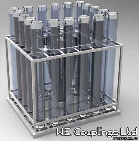 Tremie tremmie couplings Concrete Pouring Laying Cement Piling Foundations Civil Engineering Spool Piece clamp schwing collar shoulder HDPE