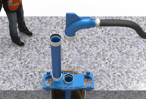 Tremie tremmie couplings Concrete Pouring Laying Cement Piling Foundations Civil Engineering Spool Piece clamp shwing collar shoulder victaulic